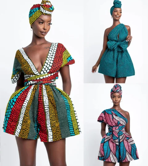 Styles Africa Clothing Fashion female wholesale South Africa Women 2022 Kente Cloth for Woman Vintage kitenge dress African