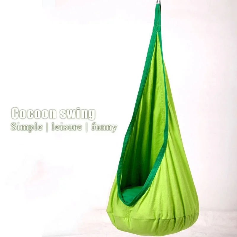 Colorful Garden Furniture Swing Chair Indoor Outdoor Hanging  Swing Children Hammock