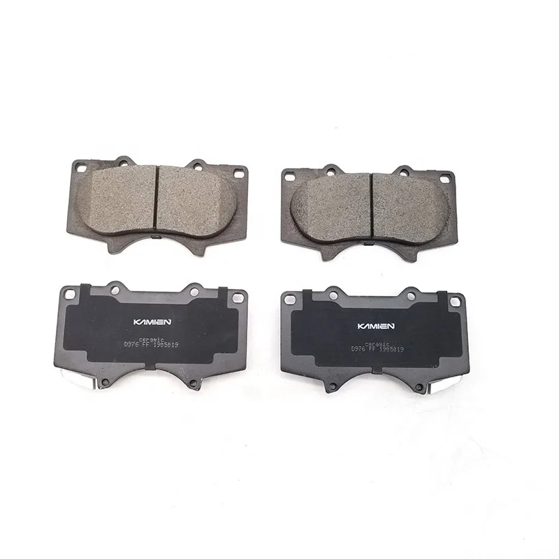 Automotive spare parts D976-7877 / 04465-0K090 / 04465-35250 04465-YZZE1 for Toyota Hilux pick-up ceramic formula brake pad