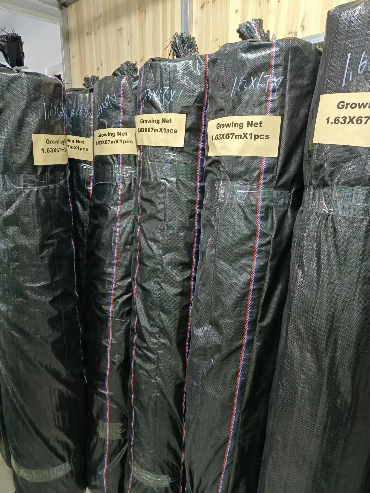 Factory Direct Sale 1.25M WIDTH x 25 LENGTH  Mushroom Growing Nets for vertical mushroom growing