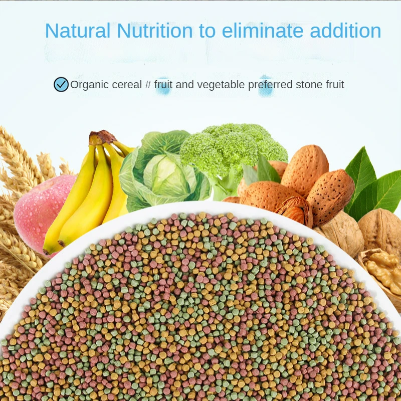 Factory wholesale quality pet food natural deluxe bird feed dark wind, tiger skin, peony parrot bird food