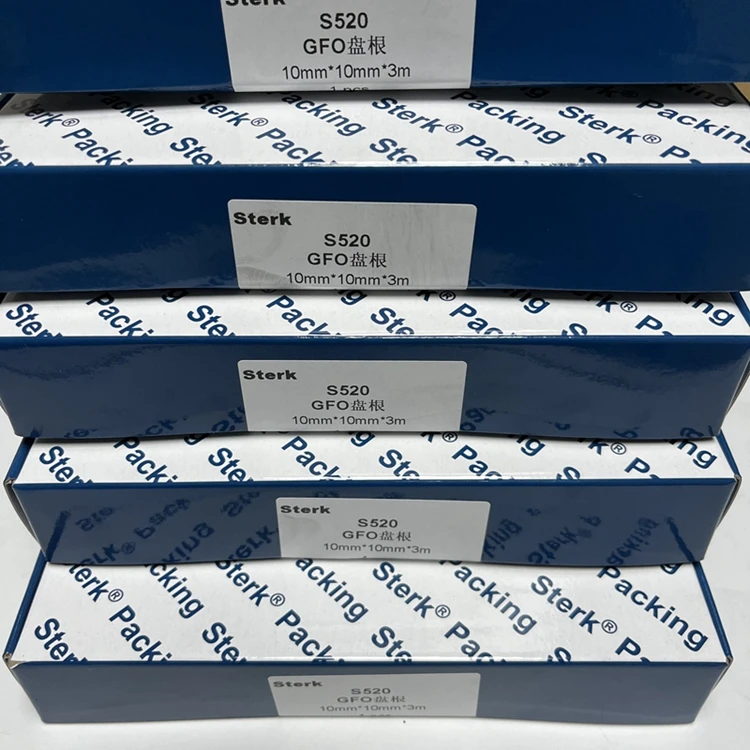 Custom High Quality Expanded Graphite Packing Excellent Quality PTFE Braided Gland Packing