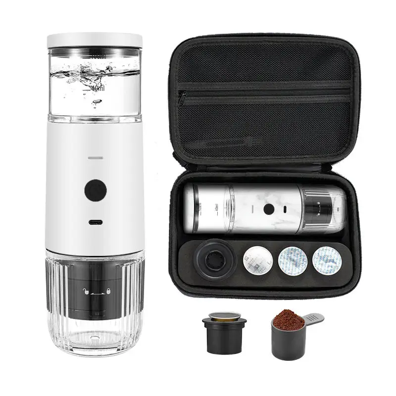 Modern Style Portable Coffee Beans Grinder Machine For Espresso Pour Over Cold Brew Drip Coffee Maker 2 In 1 Muti-Function
