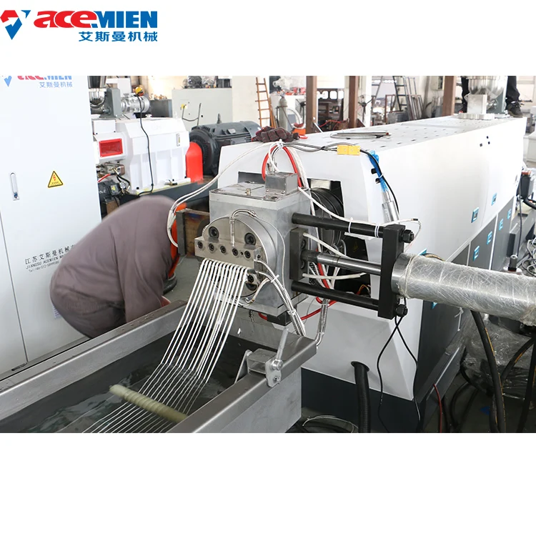 PLA biodegradable plastic granules making machine extruder machine