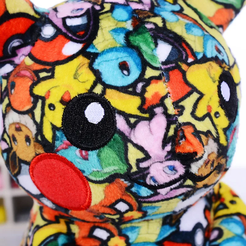 Cartoon Anime Plush Dolls Pikachu Bulbasaur Squirtle Charmander Kawaii Plush Toys Grab Dolls For gifts