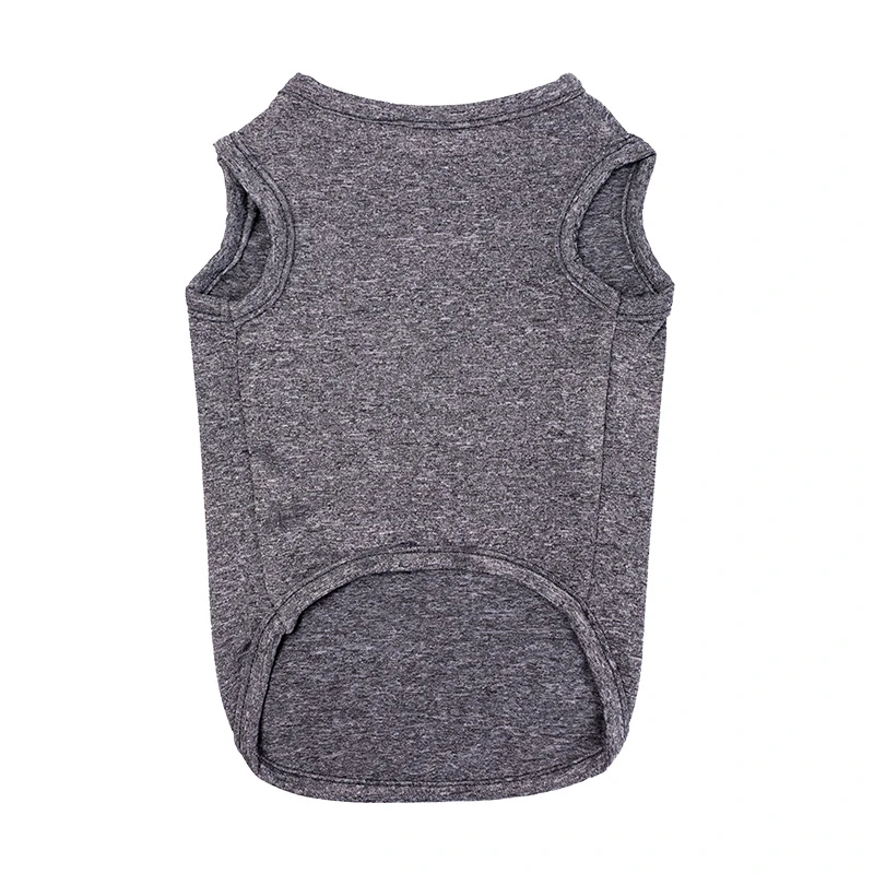 Wholesale Custom Soft Breathable Vest Designer Dog T Shirts Sublimation Blank Coolable Dog shirts for Pets
