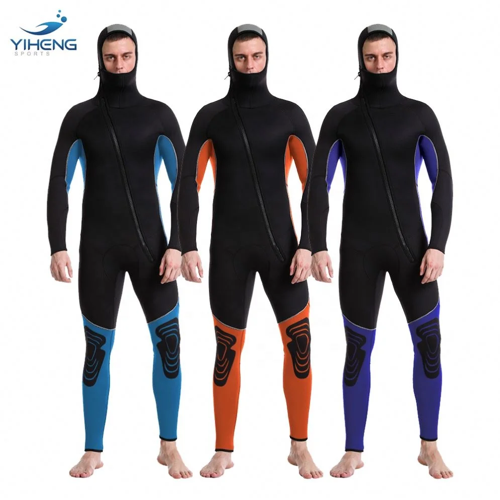 YIHENG Good Price Uv Protection Nylon Aqua Sport Front Zipper Diving Dry Suit