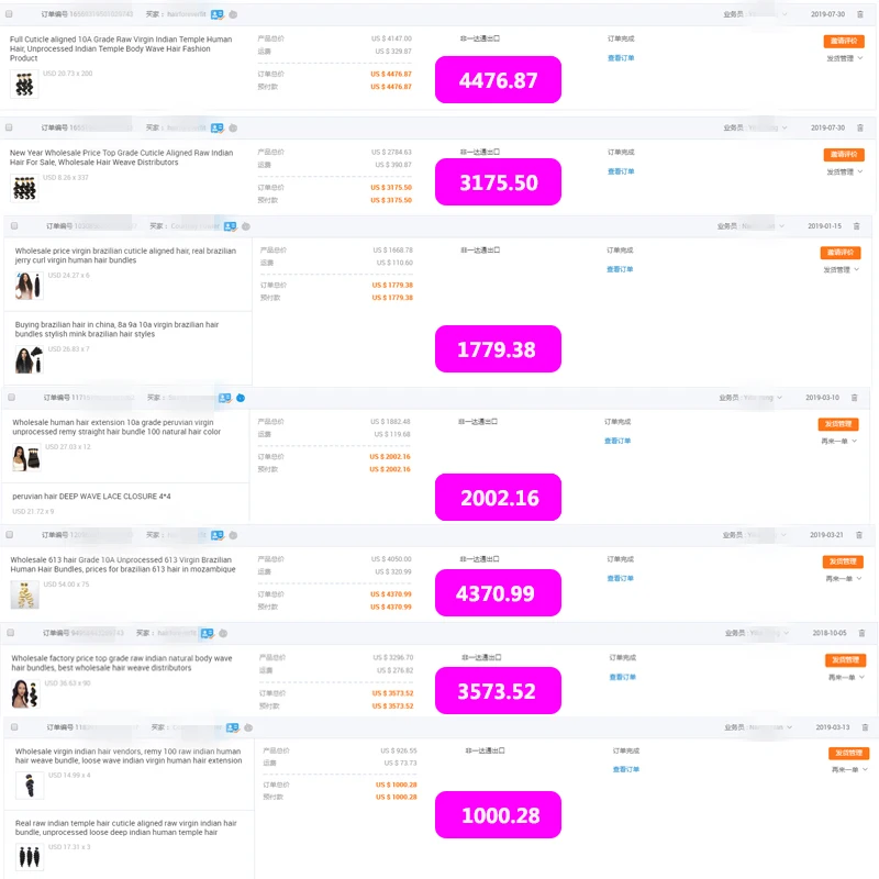 Human Hair Unprocessed Virgin Cuticle aligned Brazilian Hair Body Wave Hair Bundles Vendors Free Sample