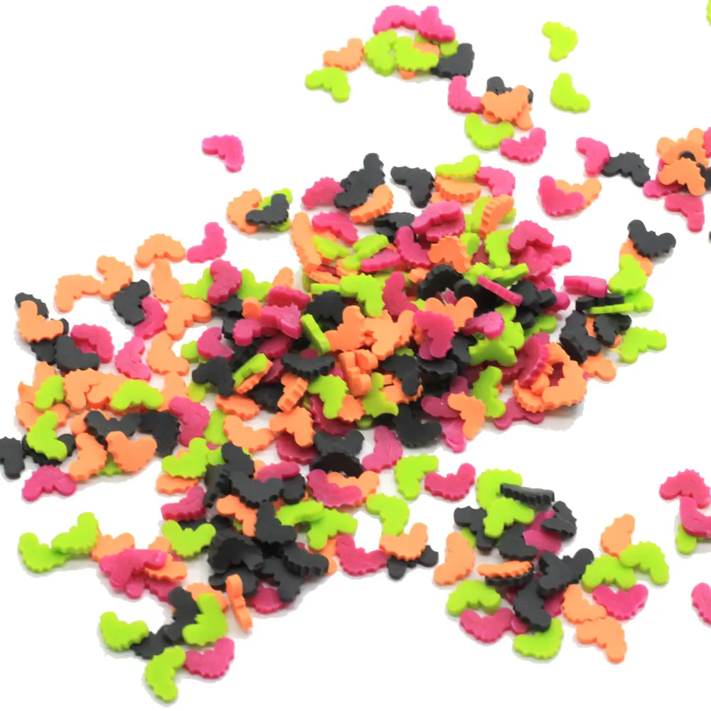 Полимерная глина в форме летучей мыши для украшений