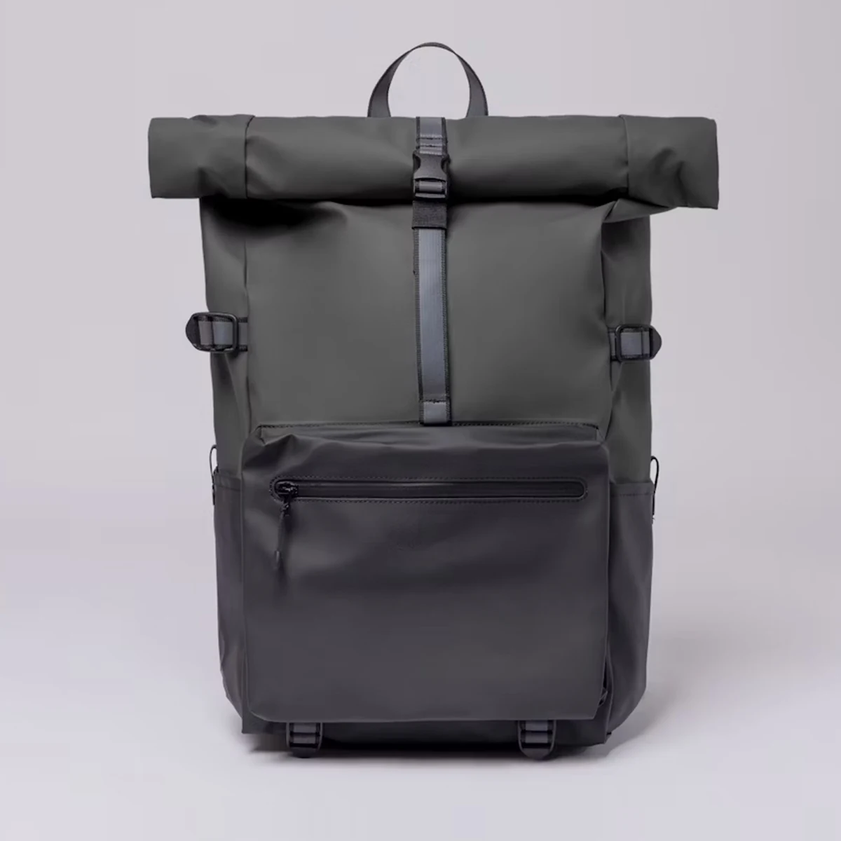 New Custom School College Bags Laptop Backpack RPET Roll Top Waterproof Bag for Outdoor Leisure