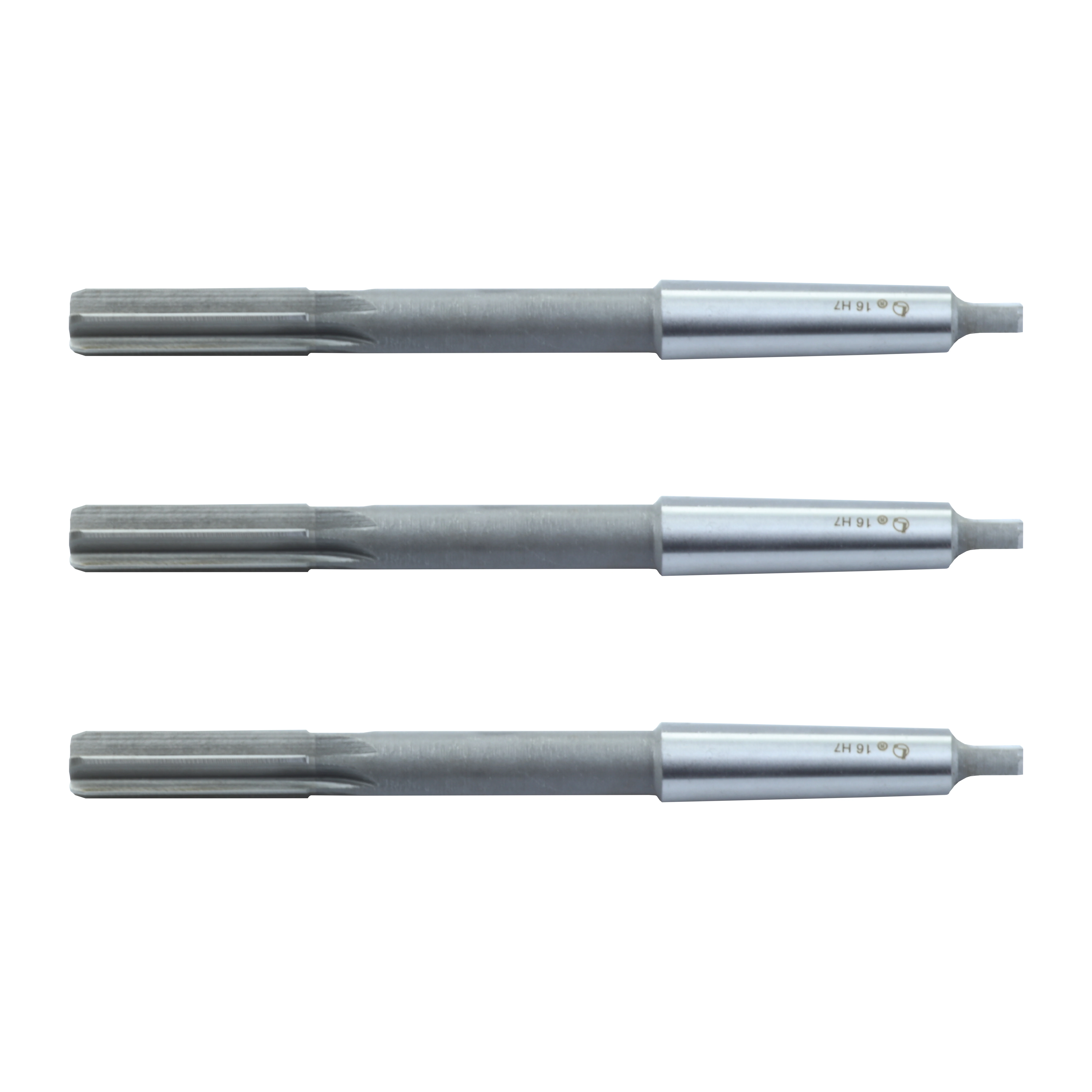 HSS High Speed Steel Taper Shank Straight flute Machine Reamer H7 H8 D4 Cutting Diameter 5.5MM-70MM Machine Reamer