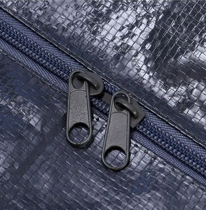 Fashion heavy duty custom recycle new thicker large capacity waterproof pp woven laminated luggage bag for promotion