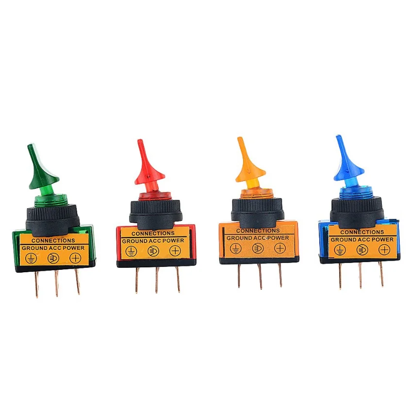 ASW-14D 12V 20A Led подсветка легко снимаются клавишный переключатель ВКЛ-ВЫКЛ автомобилей Ван тире лодка свет