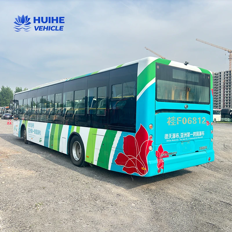 Second Hand CNG Gas City Buses CNG LNG Mini Bus Yu tong Used CNG Bus