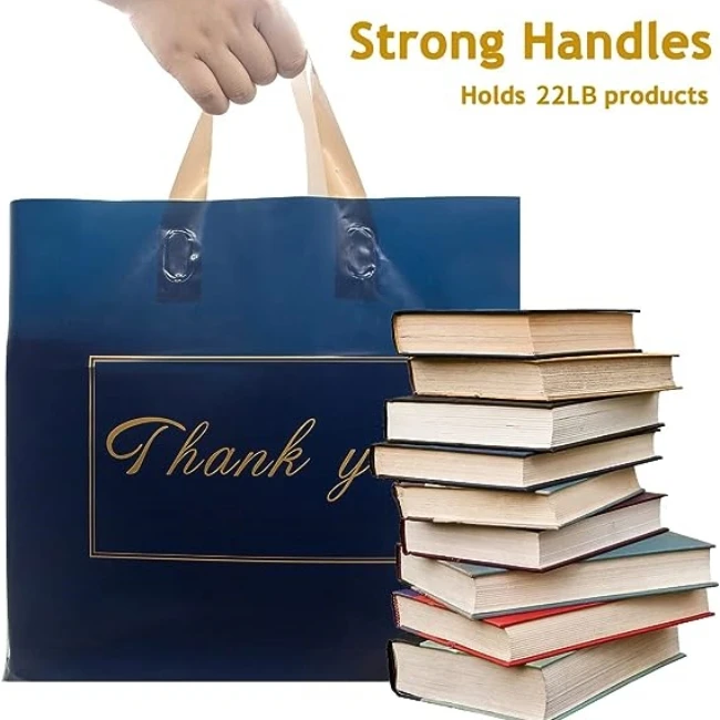 HDPE/LDPE Wholesale Cheap Price PE Packaging Plastic Bag Shopping Bag With Custom Logo