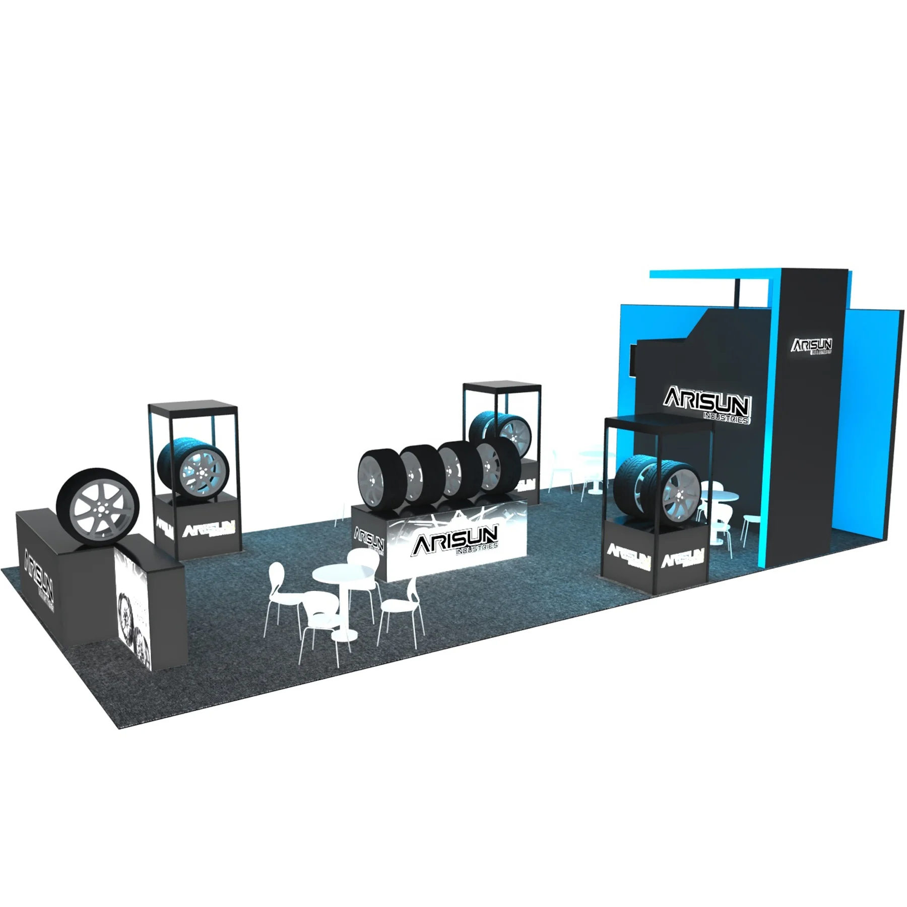 customized 10-10 10-20 20-20 20-30 exhibition booth exhibition stand trade show  booth