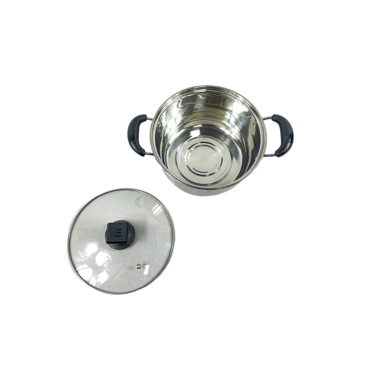 Wholesale African Cooking Tureen Cookware ]with Lid Belly Soup 24cm Buy Stainless Steel Stock Pot