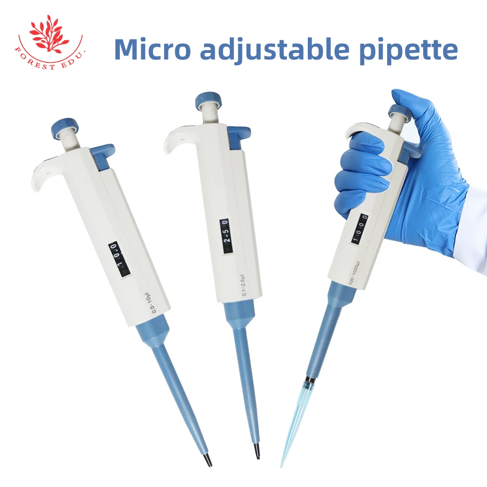 Pipette Digital Control 100-1000Ul Mechanical Micro Medical Laboratory Pipette Pen