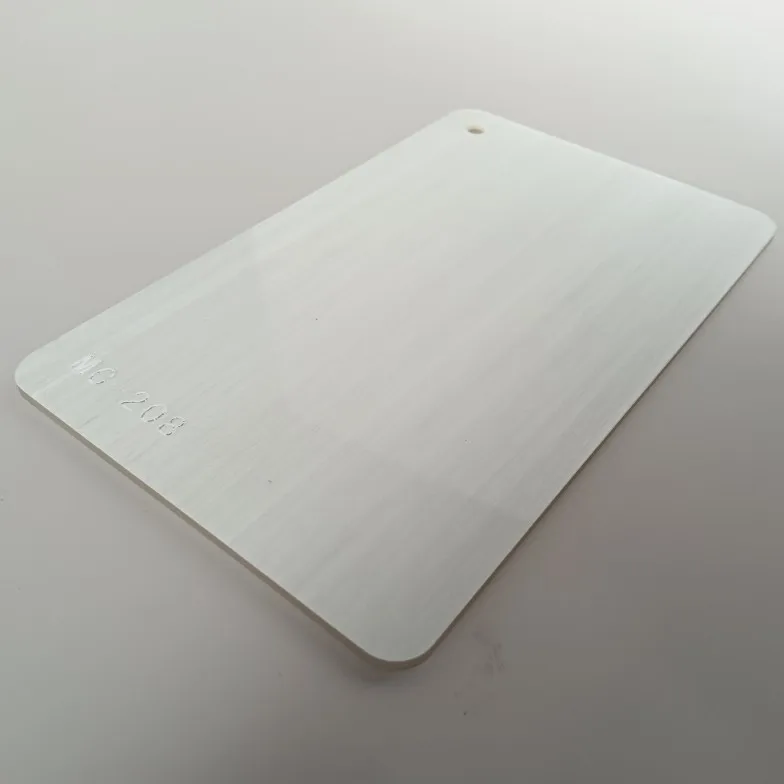 Home Decor MC-206 4 x 8 ft Plastic Unbreakable Wooden Plastic Acrylic Panel for laser cutting
