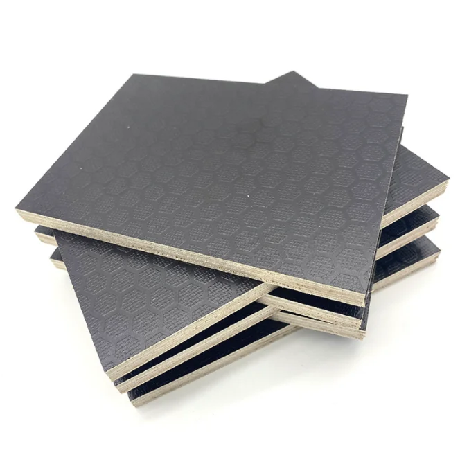 17mm 15mm 13 Ply 12 mm Stage Antiskid Premium Quality HDO Phenolic Glue Film Faced Plywood Full Birch Core Anti-Slip Wire Mesh