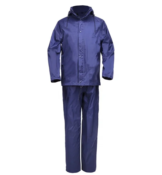 Factory price Good visibility PVC Two-piece Raincoat
