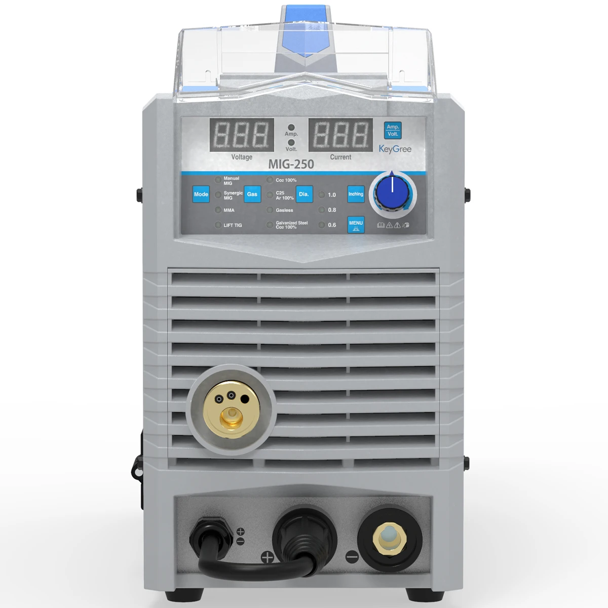  250amp портативный синергический сварочный аппарат CO2 mig сварщики