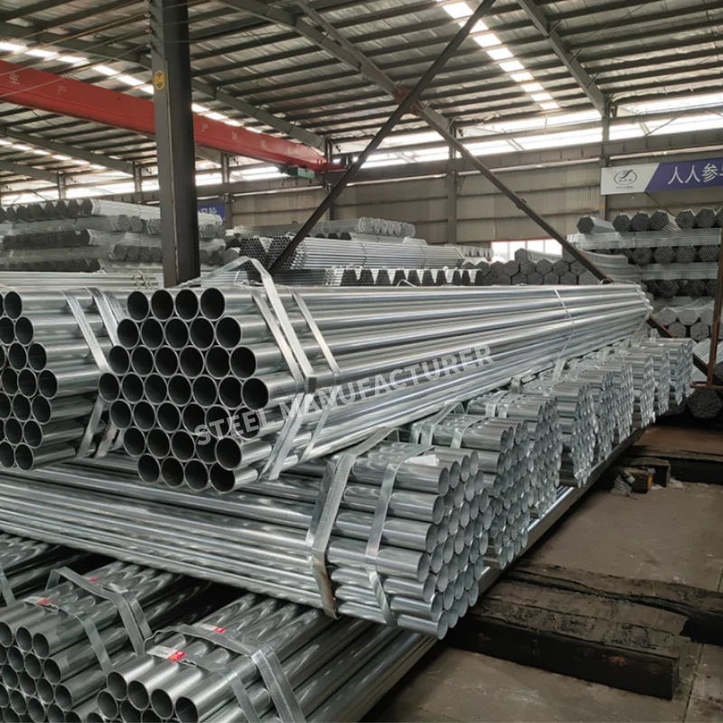 CE ISO Certificates Seamless ERW Sch 40 80 carbon steel galvanized steel pipe welded 6M tube for construction