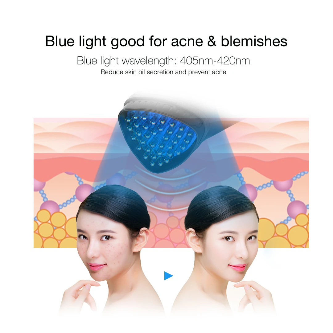 
Facial Skin Care EMS Electroporation LED Photon Light Therapy Machine Anti Aging Face Lift Tighten Skin Care Beauty Tool 