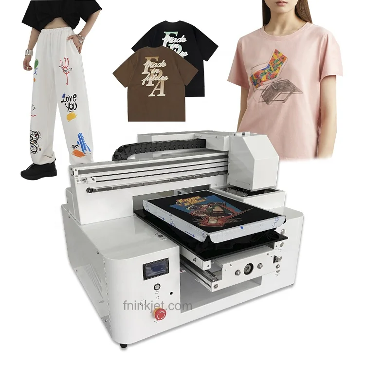 A3 Pro DTG Printer Double Printhead XP600 Fast Speed Longlife Direct to Tshirt Print Small T Shirt Printing Machine