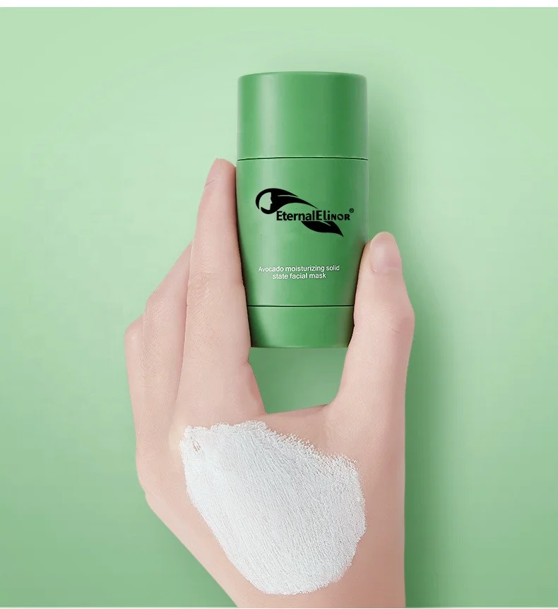 clay mask stick natural facial moisture face moisturiser low moq private label mud organic beauty oem on new sticks