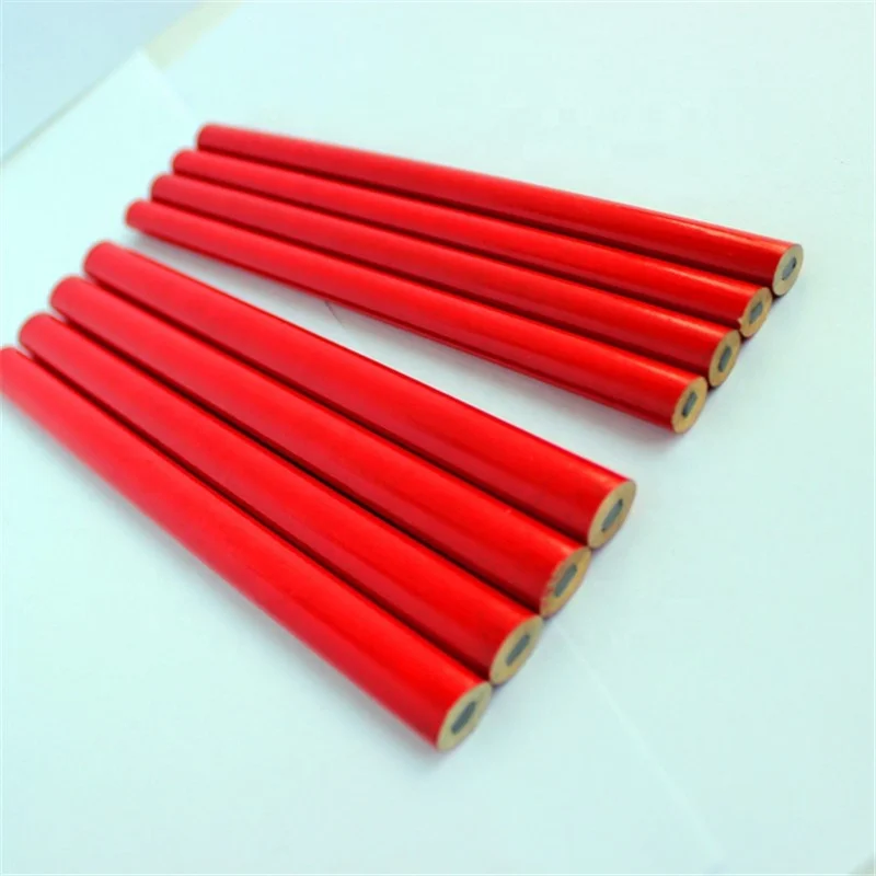 2B/HB Wooden Carpenter Pencils With Sharpener