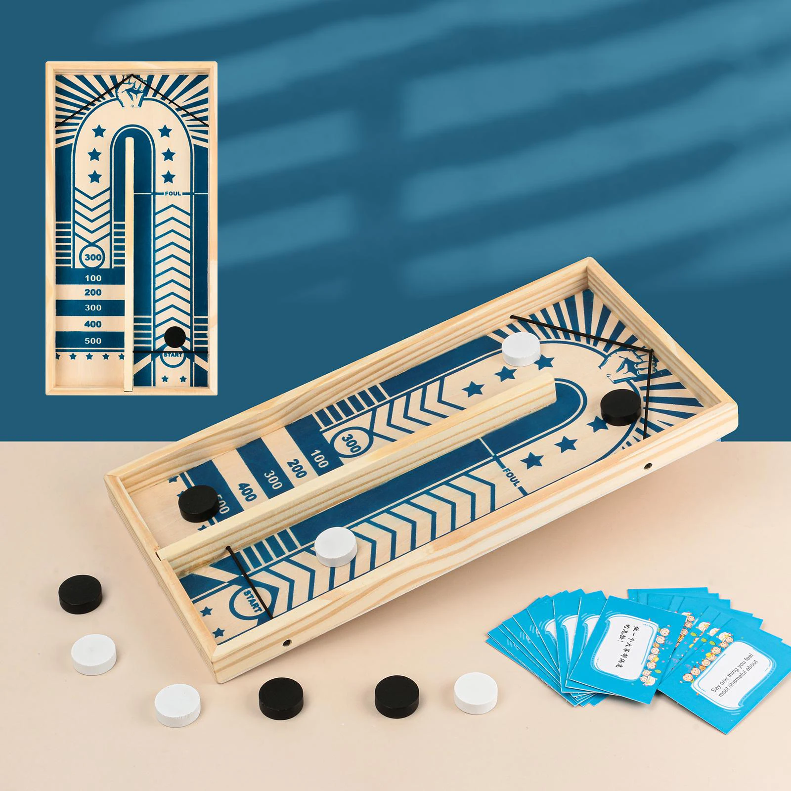 Новинка Быстрый хоккей слинг шайба игра шайпер победитель настольные игры игрушки для взрослых детей интерактивный шарик