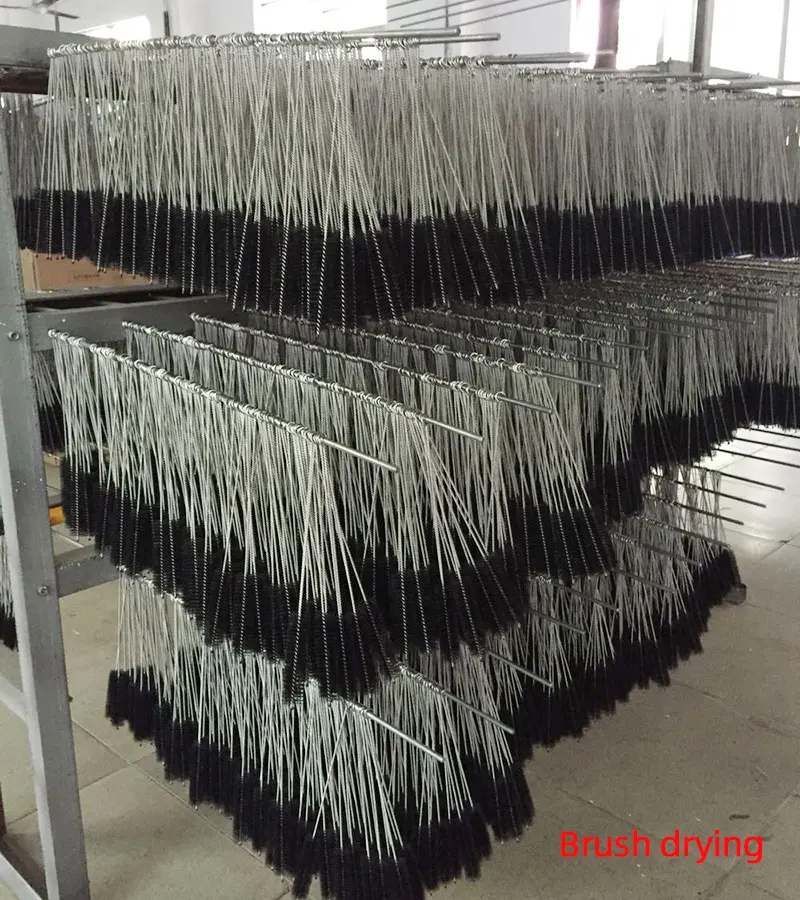 Nozzle/Needle/Atomization Cap/Spray Gun Body 17Pcs RBS-1 Cleaning Brush For Professional Basic Airbrush /Air Spray Gun