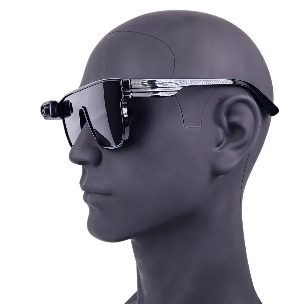 Mobile phone human visual video wifi first person perspective night vision IP camera on Glasses Legs