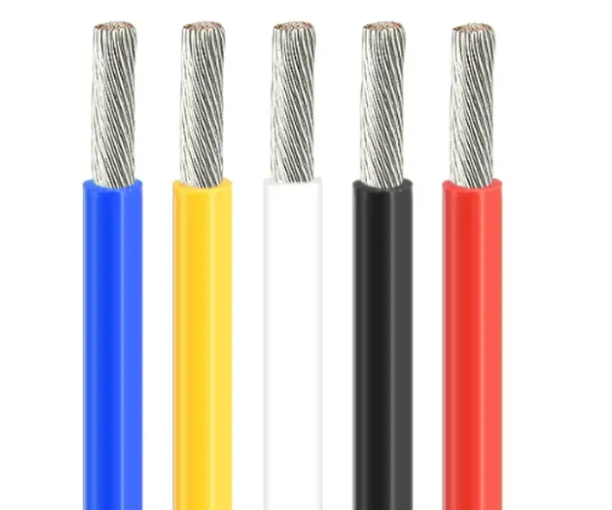 High Temperature UL1332 TGGT PTFE Electric Wire FEP  Insulated 16 Gauge Cable 300V Heat Resistant
