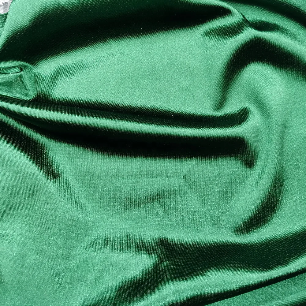 4 way stretch knitted fabric spandex satin fabric for skims