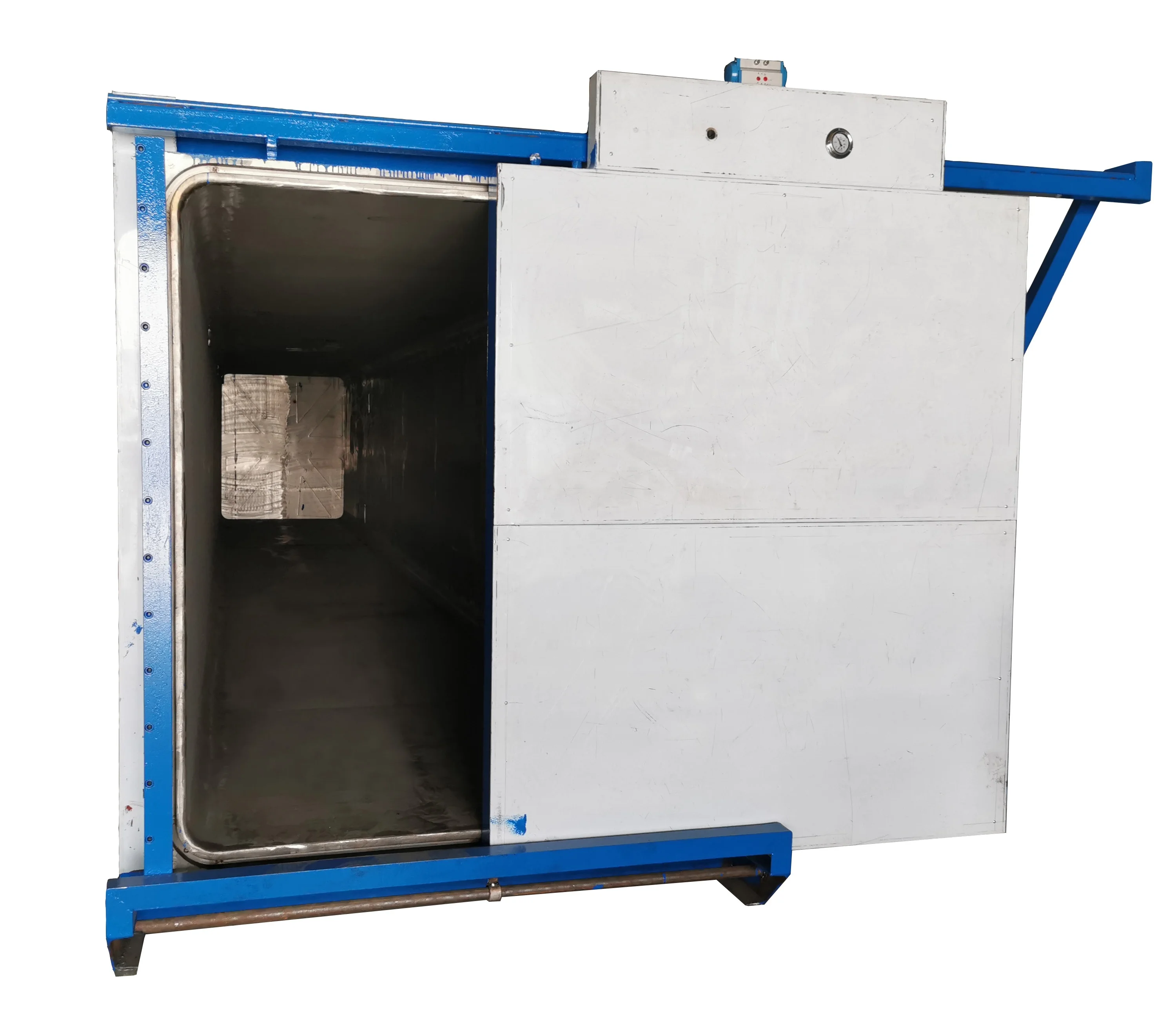 Stainless Steel Automatic 4m3 EO Gas Steam Fumigation Sterilizer Container Machine For Medical Gears Gloves