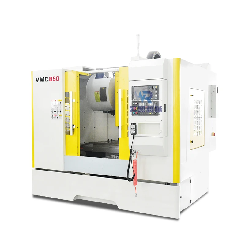 VMC850 Hot Sale Shandong 4 axis Siemens CNC BT40 High Speed Metal VMC CNC Milling Machine Price
