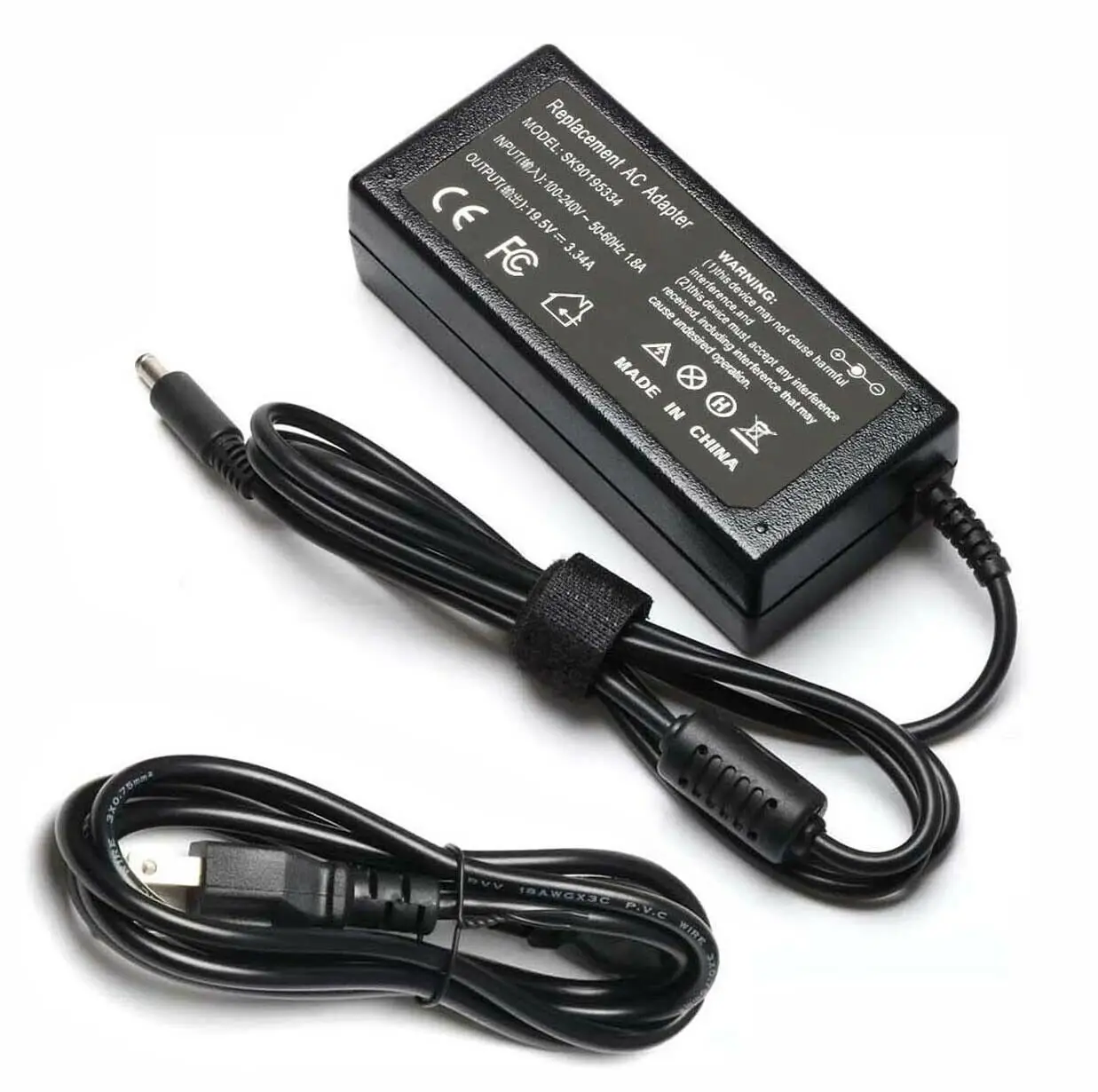 For Dell Optiplex 3020 3040 7040 9020 Micro Desktop 65W AC Adapter Power Charger 19.5V