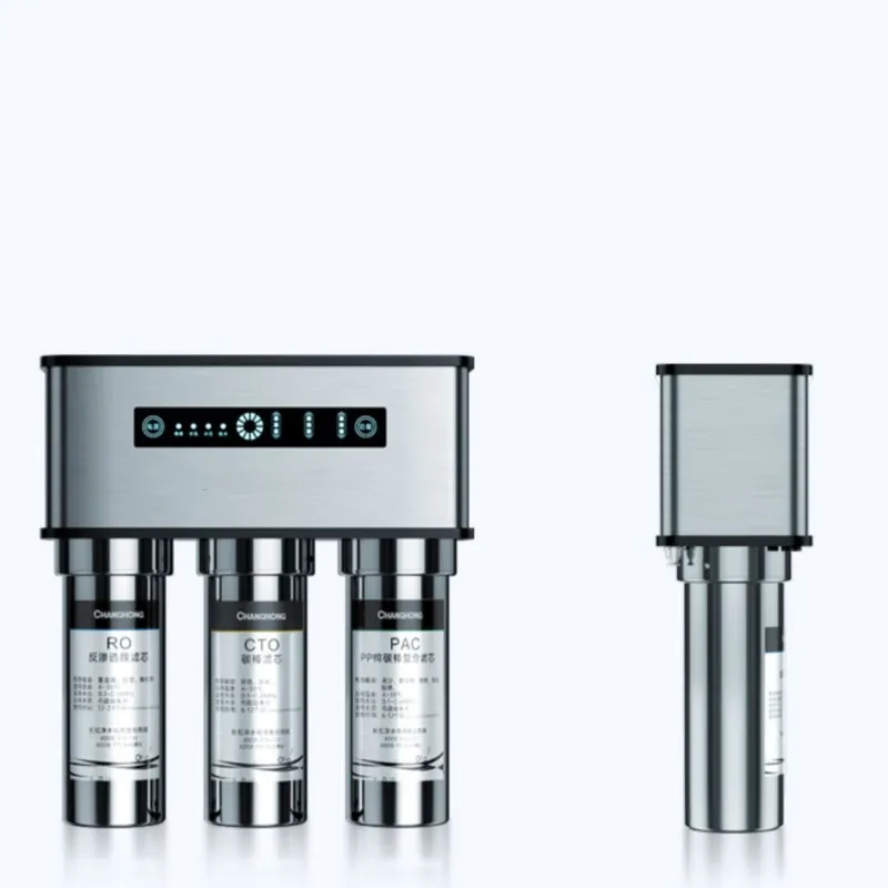 Wholesale Undersink 600G Tankless Drinking Quick Stainless steel Material RO Water Purifier System With Smart Display
