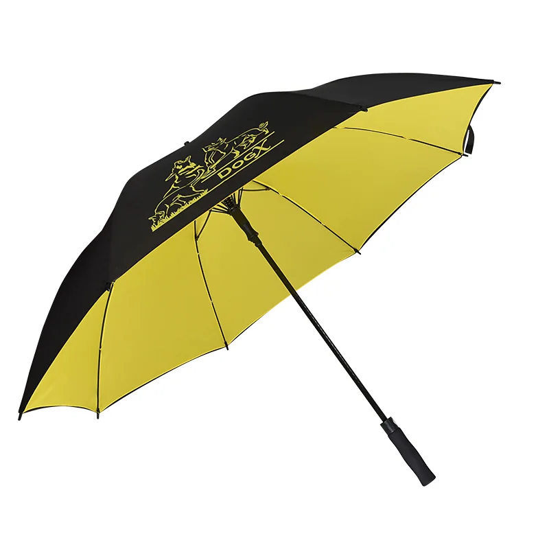 Windproof Large Vented Classic Uv Protection Version Double Canopy Rain And Sun Umbrella Golf Umbrella With LOGO