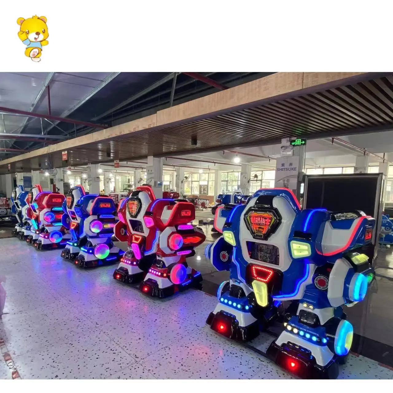 Haojile Amusement Equipment Battel Walking Robot Indoor And Outdoor Playground Kids Game For Sale