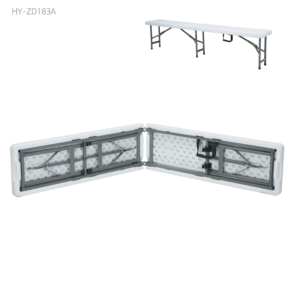 grandpa garden folding substitute bench white plastic folding Simple Outdoor Wholesale Portable Retractable table benches design