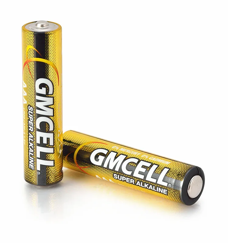 GMCELL Portable Electronic Devices Toys Remote Controls AAA no.7 Alkaline Battery Supplier