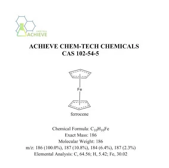 High quality Catalysts & Chemical Auxiliary Agents Metals & Ferrocene powder CAS 102-54-5 Ferrocene
