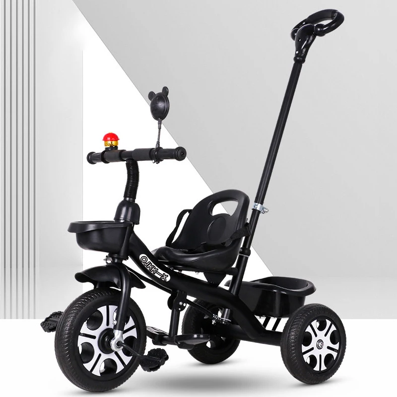 double seat bicicleta without pedal baby dolphin bike for children kids toddler tricycle