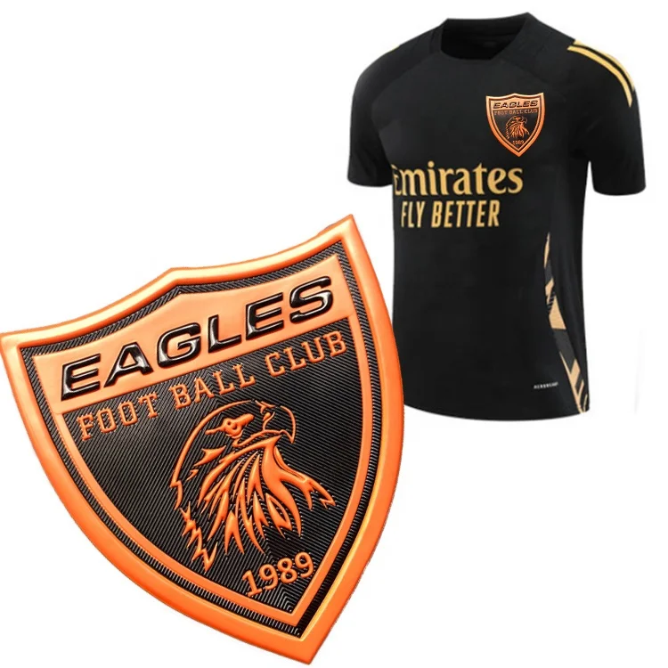 High Quality China Factory Maker Custom TPU Patches Printing 3D Embossed TPU Logo Heat Transfer Label for Clothing Accessories