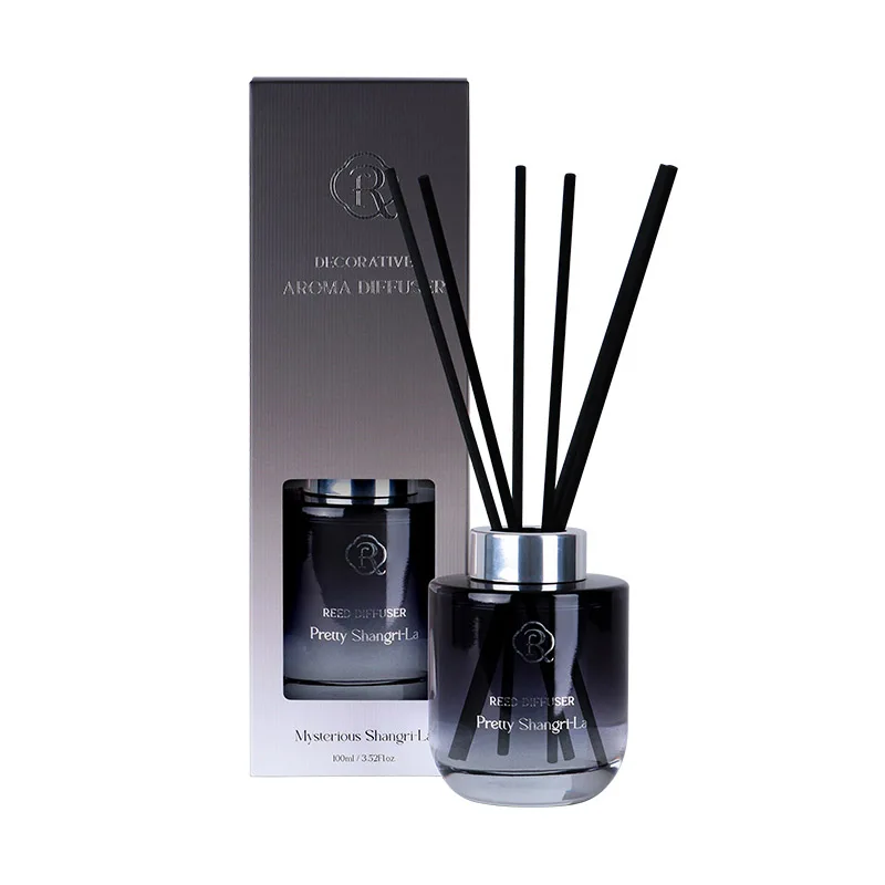 Private Label Wholesale Round Bottle Reed Diffuser Perfume Aroma Reed Diffuser