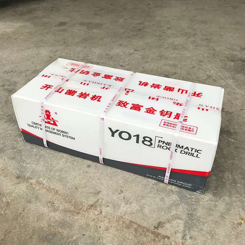 Pneumatic jack hammer YO18 mining air rock drill mini rock drilling machine