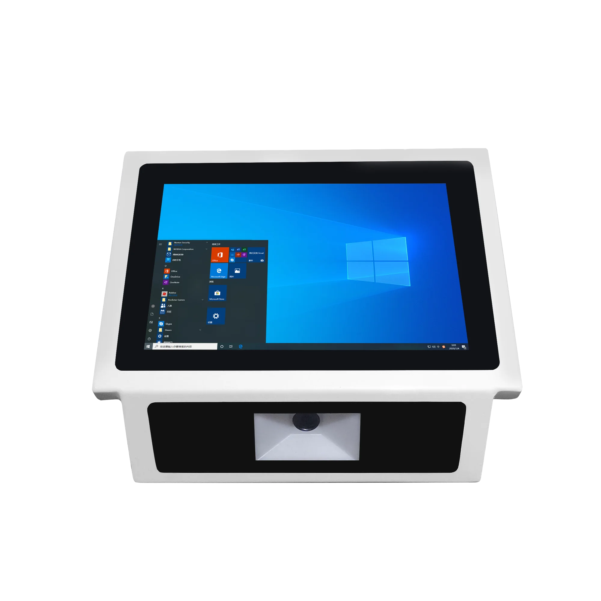 Winson новый продукт Android/Windows сканирования киоск цена проверки с 8,0 дюймов емкостный сенсорный экран